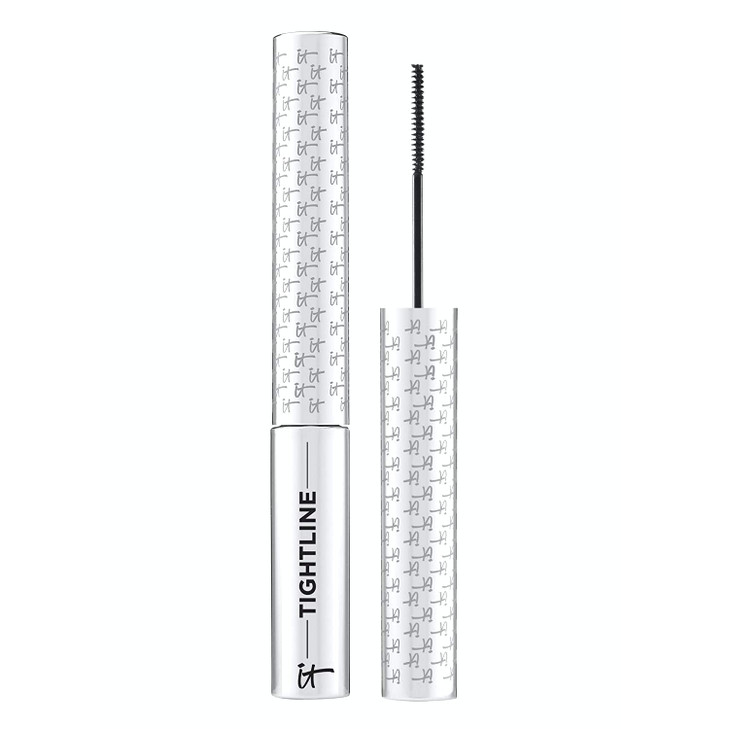 IT Cosmetics Tightline 3-In-1 Lash Primer, Eyeliner & Black Mascara - Lengthens & Conditions Lashes - Ultra-Skinny Wand - Infused With Collagen, Biot