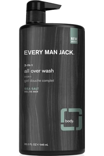 EVERY MAN JACK Sea Salt All Over Wash, 32 FZ