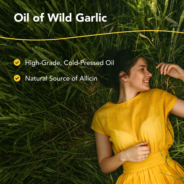NORTH AMERICAN HERB & SPICE Garlex - 1 fl. oz. - Oil of Wild Garlic - Contains Coriander, Basil, Ginger, Fennel, Oreganol P73 - Non-GMO - 110 Serving