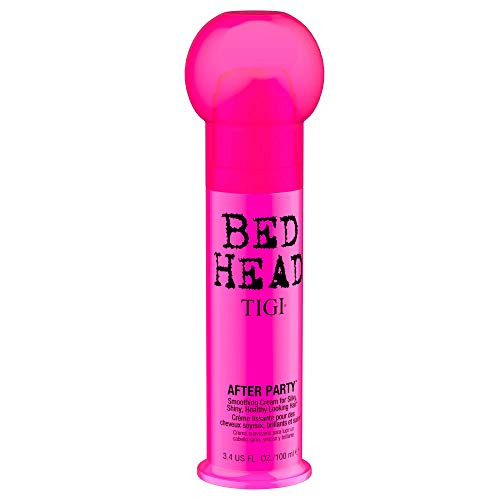 TIGI Bed Head After Party Super Smoothing Cream  Anti Frizz Hair Styling Product, Humidity Protection for Frizzy, Dull, or Coarse Hair, 3.4 fl oz, 2
