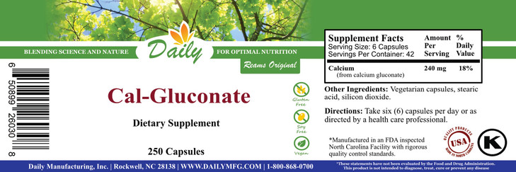 Daily Manufacturing Calcium Gluconate