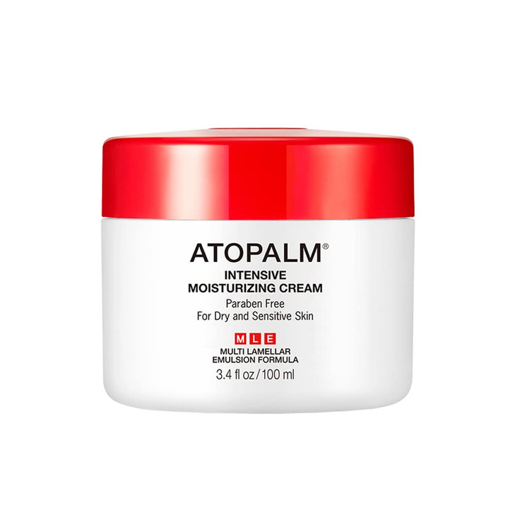 ATOPALM Intensive Moisturizing Cream for Dry & Sensitive Skin, Face Moisturizer, Replenishes Hydration, Paraben-Free, 3.4 Fl Oz, 100ml