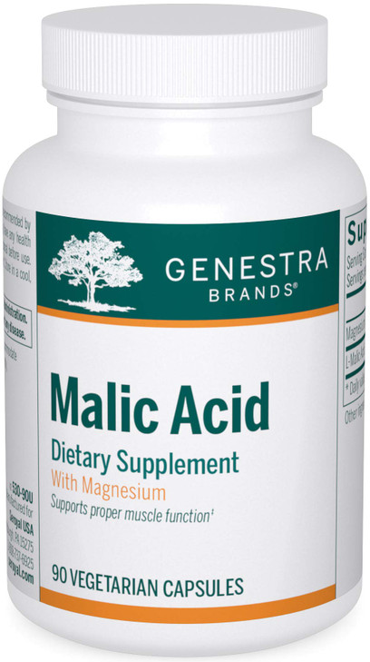 Genestra Brands Malic Acid | Muscle Function Support | 90 Capsules