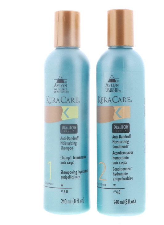 Avlon Keracare Dry Itchy Scalp Shampoo and Conditioner Set