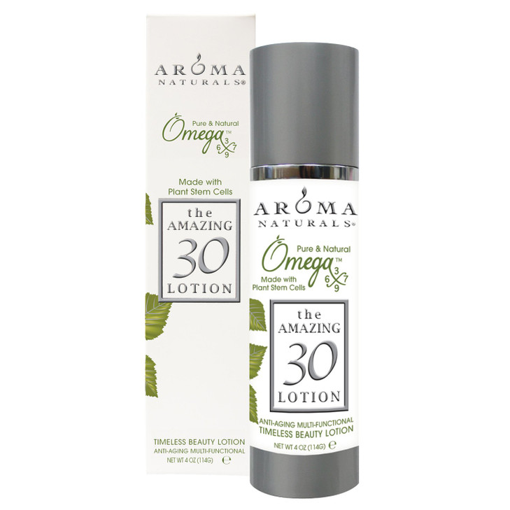 Aroma Naturals The Amazing 30 Lotion Omega-X Cold PHusion, 4 Ounce