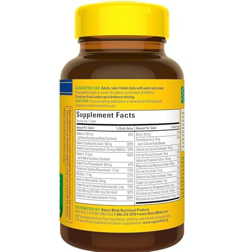 Nature Made Multi Complete Tablets - 130 ct, Pack of 2