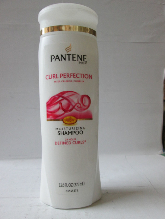 Pantene Pro-V Curly Hair Curl Perfection Moisturizing Shampoo, 12.6 oz, (Pack of 2)