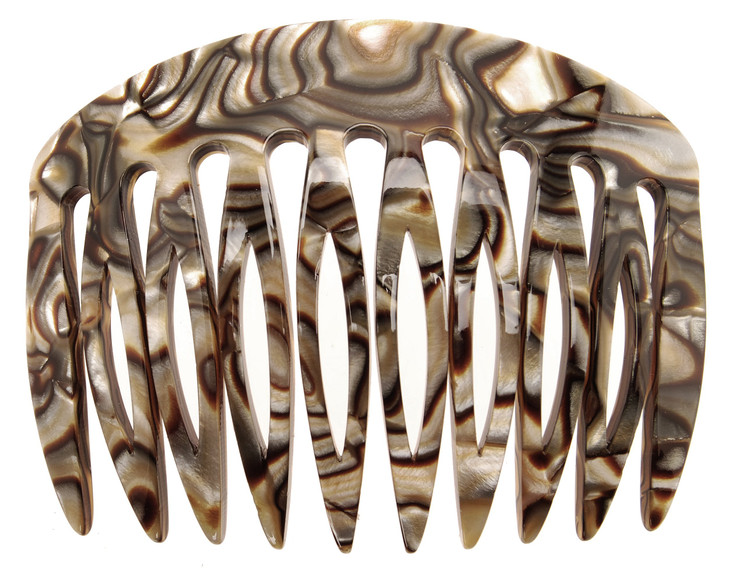 France Luxe Classic European Side Comb - Onyx