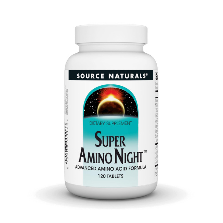 Source Naturals Super Amino Night - Advanced Amino Acid Formula* - 240 Tablets