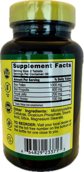 Nature Cure Bee Caps Nature Cure Bee 120 Caplet