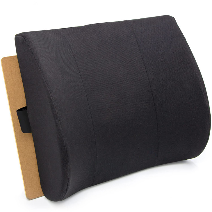 DMI Lumbar Support Pillow for Chair to Assist with Back Support with Removable Washable Cover and Firm Insert to Ease Lower Back Pain while Improving