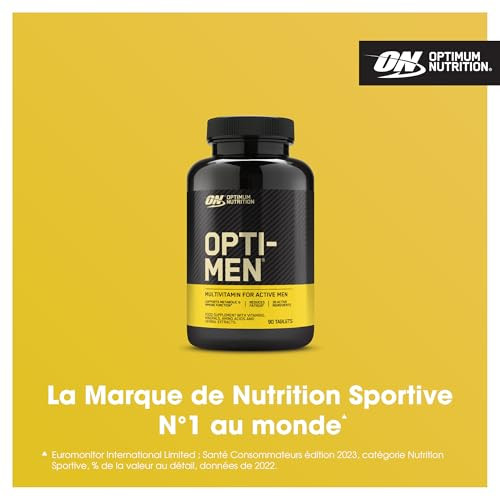 Optimum Nutrition Opti-Men Multivitamin Tablets Pack of 90 (Packaging May Vary)