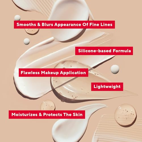 Mirabella Prime for Face, Makeup Primer, Weightless Silicone Primer with Vitamin E Preps, Perfects & Protects for Flawless Makeup Application, Silky