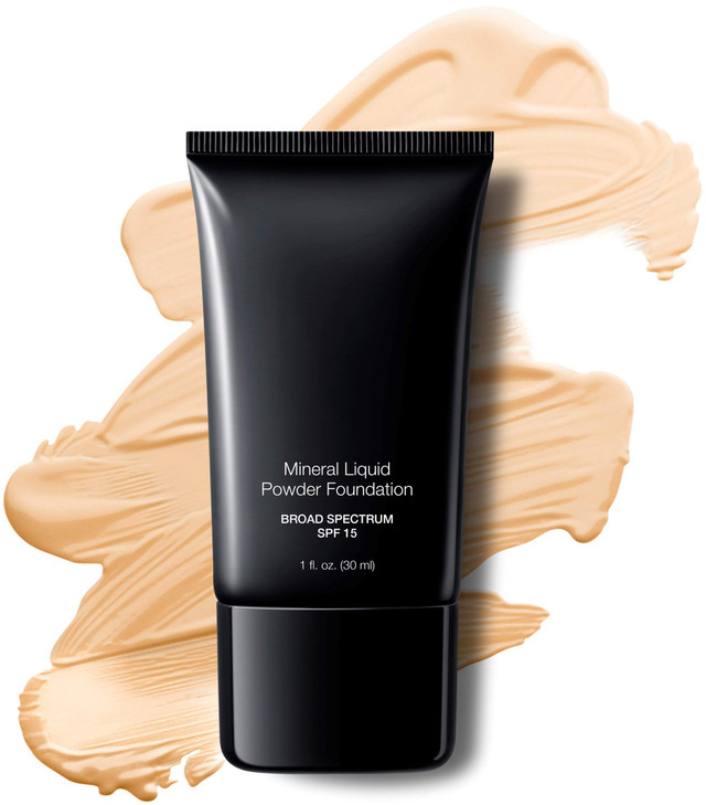 Jolie Mineral Liquid Powder Foundation SPF 15 1 Fl. Oz. Hypoallergenic - For All Skin Types (Linen)