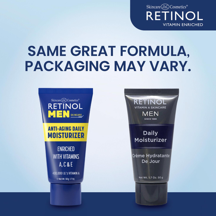 Retinol Daily Moisturizer for Men, 1.7 Fluid Ounce