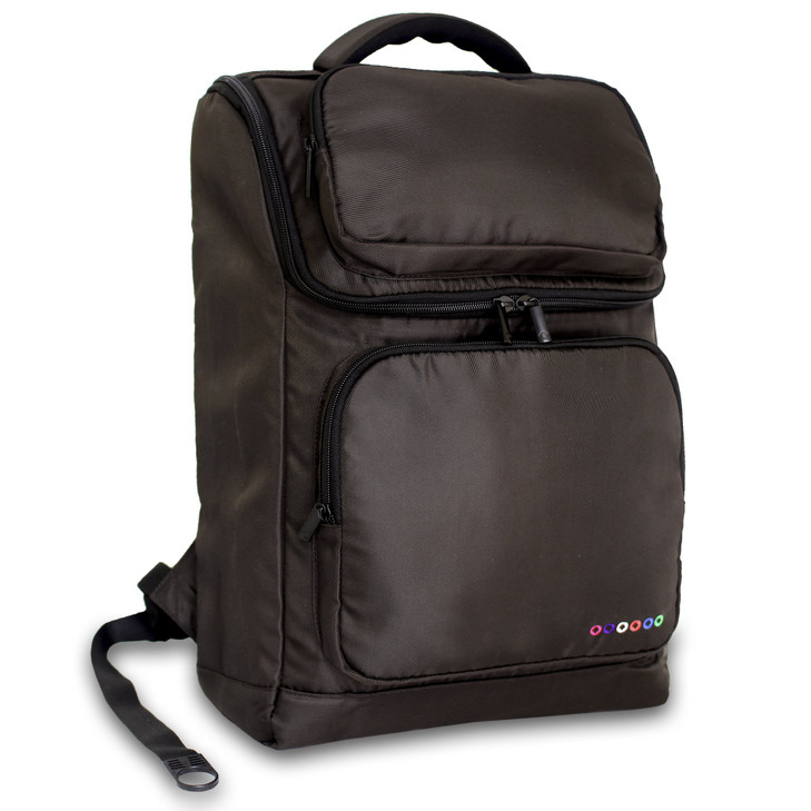 J World New York Elemental Laptop Backpack, Brown, One Size