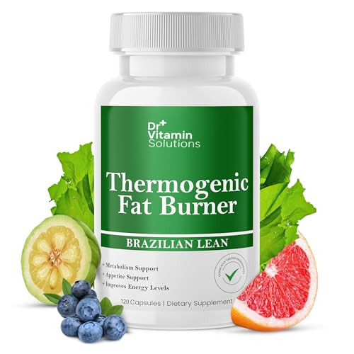 Thermogenic Fat Burner for Women and Men - Appetite Suppressant for Weight Loss - Includes Green Tea Extracts for Bloat Relief - Metabolism Booster -