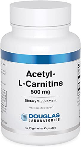 Douglas Laboratories Acetyl L-Carnitine 500 mg | Supports Brain and Nerve Function During The Normal Aging Process* | 60 Capsules