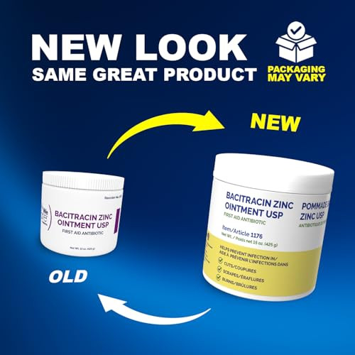 Dynarex Bacitracin Zinc, 15 Ounce Jar