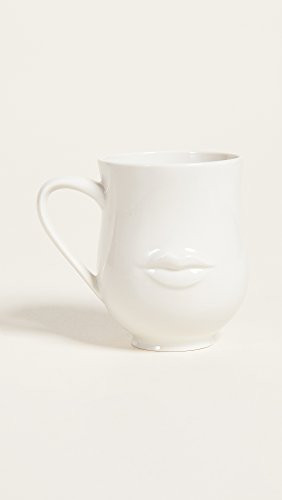 Jonathan Adler Reversible Muse Porcelain Mug, One Size (Pack of 1), White