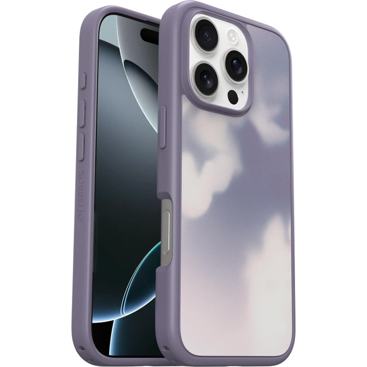 OtterBox iPhone 16 Pro Symmetry Series Case - Winter Window (Purple)