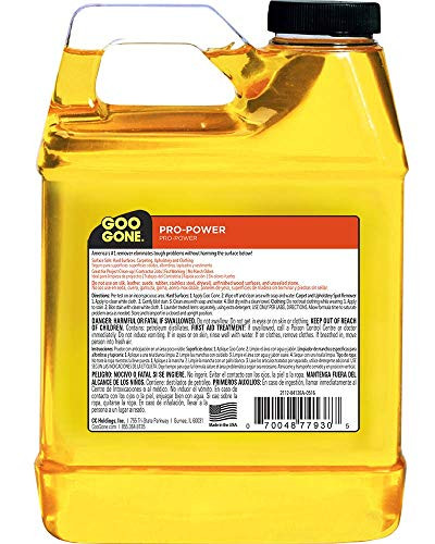 Goo Gone Pro-Power - Professional Strength Adhesive Remover - 32 Fl. Oz. Jug