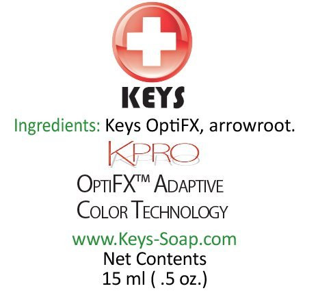 Keys KPRO All Natural Tinted HD Powder with OptiFX Adaptive Color Technology and Arrowroot Powder, Smooths Fine Lines and Blurs Imperfections, Vegan,
