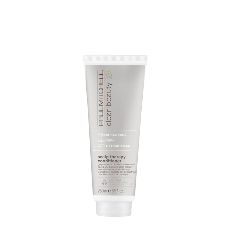 Paul Mitchell Clean Beauty Scalp Therapy Conditioner, Gently Conditions + Cools All Hair Types, Especially Dry, Oily + Sensitive Scalps, 8.5 fl. oz.