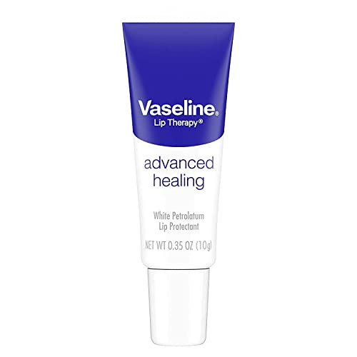 Vaseline Lip Therapy Petroleum Jelly, Advanced Formula 0.35 oz (12 pack)