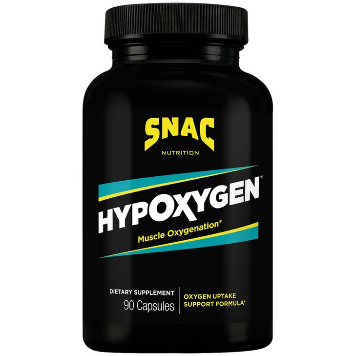 SNAC HypOxygen - Muscle Oxygenation Performance & Endurance Supplement, Improves the Bodys VO2 Max & Assists with Recovery from High-Repetition Exer