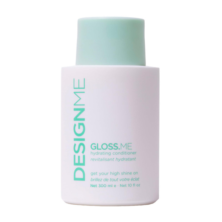 Design.Me GLOSS.ME Hydrating Conditioner | Moisturizing with Moringa & Argan Oil for Dry, Damaged Hair | Adds Softness, Shine & Smooths Frizz | For A