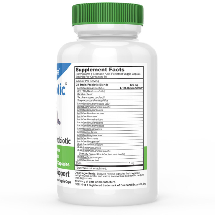 DrFormulas' Best Probiotics for Women & Men | Nexabiotic Multi Probiotic with Saccharomyces Boulardii, Lactobacillus Acidophilus, B. infantis, Prebio