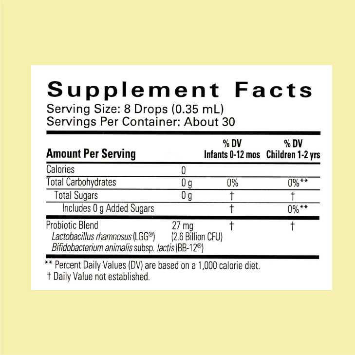 CHILDLIFE ESSENTIALS InfantBiotics - Baby Probiotic Drops, Infant Probiotic, Toddler Probiotic, Baby Constipation Relief, Gas Drops for Newborns, Gas