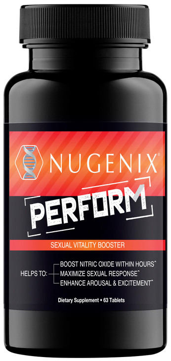 Nugenix Perform, Nitric Oxide and Vitality Booster for Men - 63ct