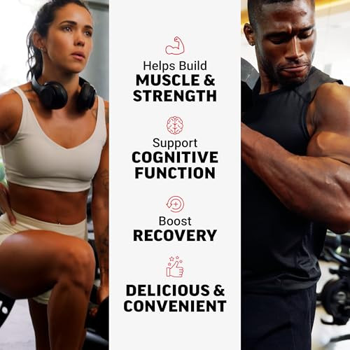 Force Factor Creatine Monohydrate Gummies, 5g Dose for Men & Women to Support Muscle, Strength, Recovery, Cognitive Health & Memory, Mixed Berry, 150