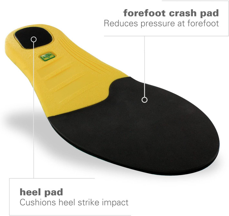 Spenco Polysorb Cross Trainer Athletic Cushioning Arch Support Shoe Insoles Men's 12-13.5