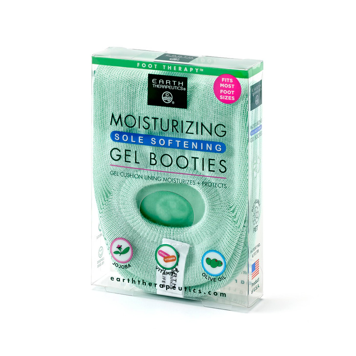 Earth Therapeutics Moisturizing Gel Booties