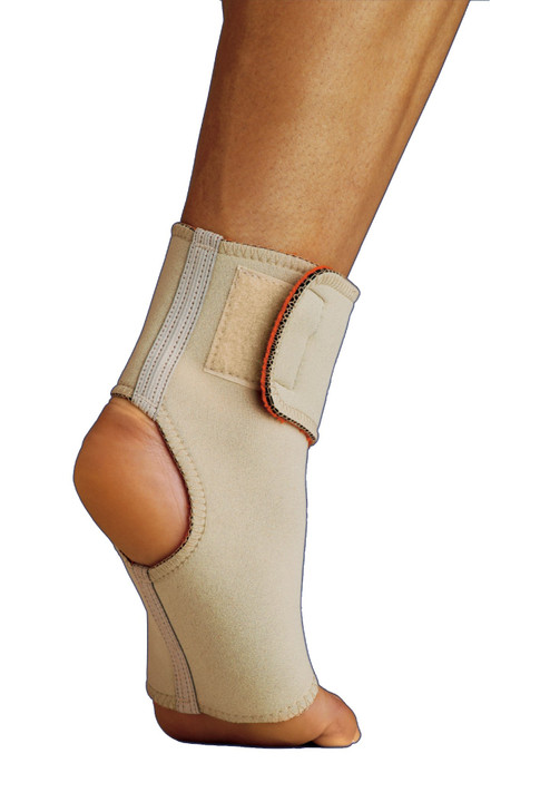 Thermoskin Ankle Wrap, Thermal Support, Beige, Medium