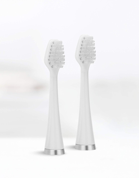 Supersmile Series II LS45 Replacement Brush Heads for Sonic Pulse Toothbrush - Patented 45° Soft Bristles Deliver Professional Teeth Cleaning - No Se
