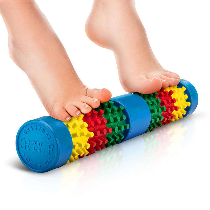 Foot Log Foot Roller Massager - Plantar Fasciitis - Neuropathy Pain and Circulation - Heel Spur Pain Relief - Foot Reflexology - Relaxation Gifts for