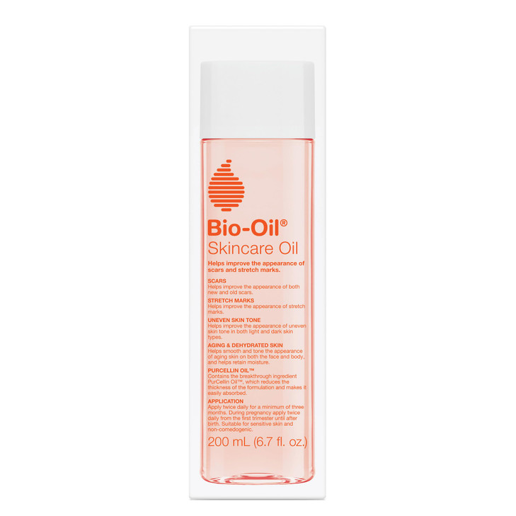 Bio-Oil Skincare Body Oil Serum, Face and Body Moisturizer with Vitamin E & A, for Scars, Stretch Marks, Sensitive Skin, All Skin Types, Dermatologis