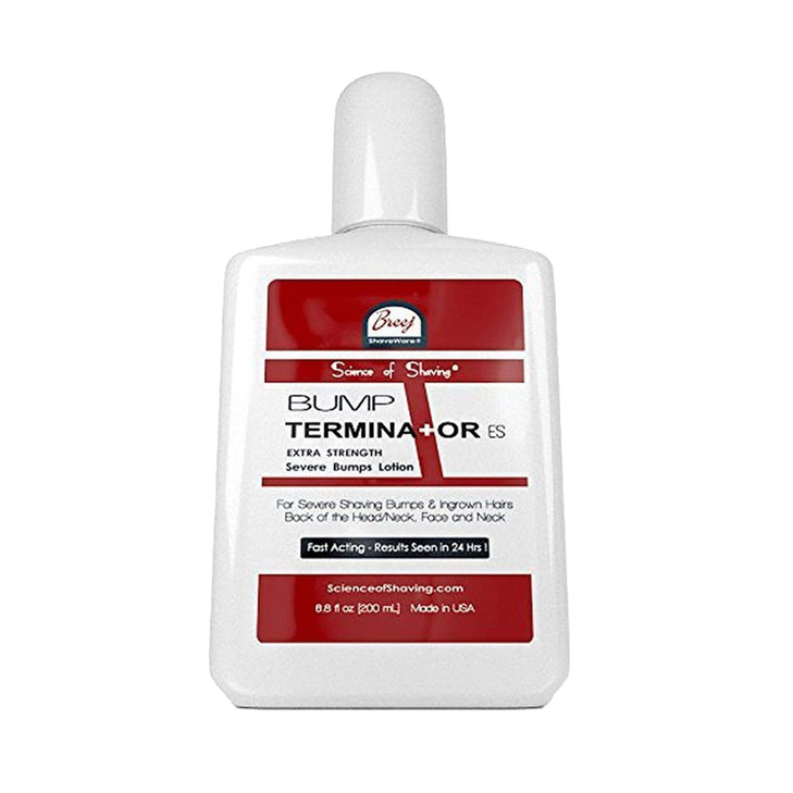 BUMP TERMINATOR Extra Strength Severe Bumps Lotion by Breej, 6.8 fl oz (200 ml)