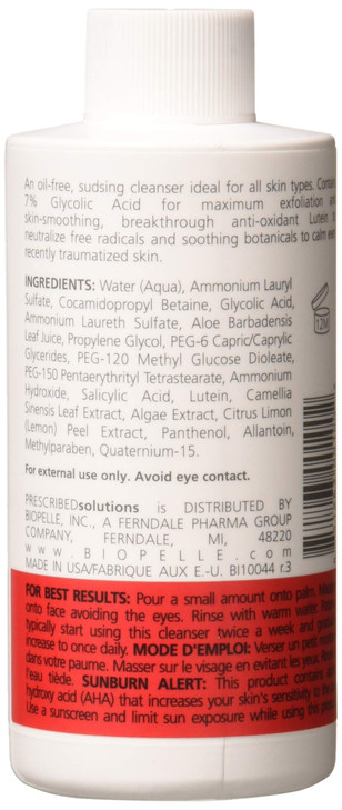 PRESCRIBEDsolutions Starting Up/Face®  Glycolic Anti-Oxidant Cleanser