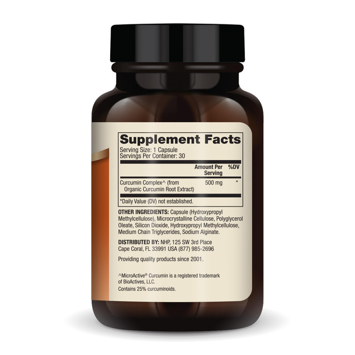 Dr. Mercola Curcumin Advanced - 500 mg Curcumin Root Extract - 95% Curcuminoids - For Vision Health, Digestion & Focus - Sustained Release - Non-GMO,