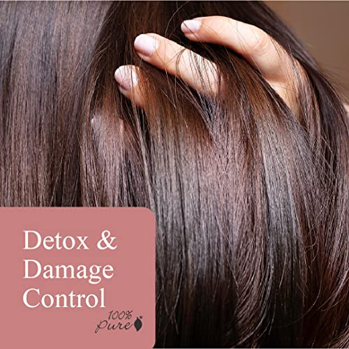 100% PURE Honey & Virgin Coconut Restorative Conditioner Moisturizer & Repair Replenishing Nutrient Boost for Dry Damaged Hair, Promotes Healthy Grow