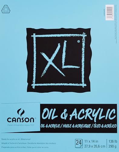 Canson XL Series Oil and Acrylic Paper Pad 11x14"