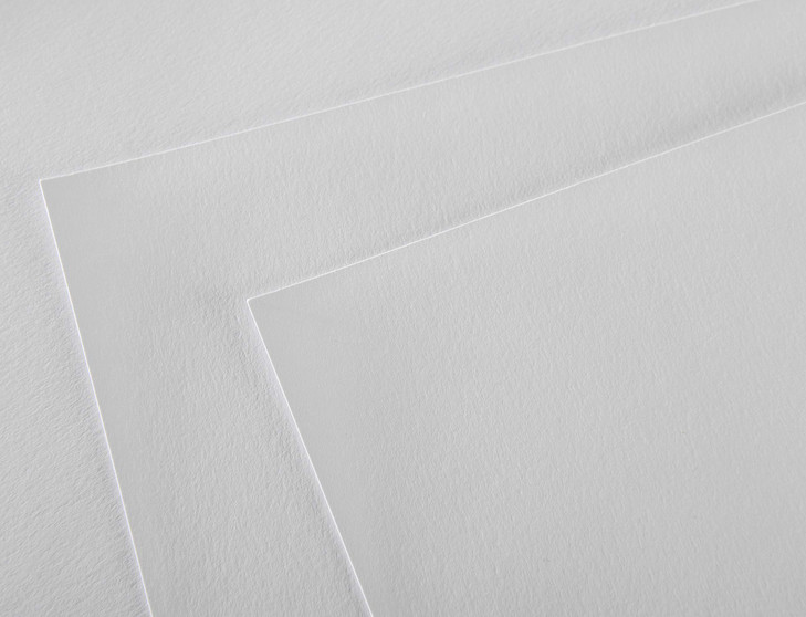 CANSON 1557 120gsm A4 White Sketch Paper Pad, Light Grain, Glued Short Side, 50 Extra White Sheets, Ideal for Professional Artists & Students