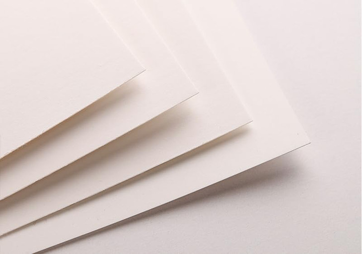 Clairefontaine 96028C Pastelmat White, glued, 24x30cm, 24 x 30 cm