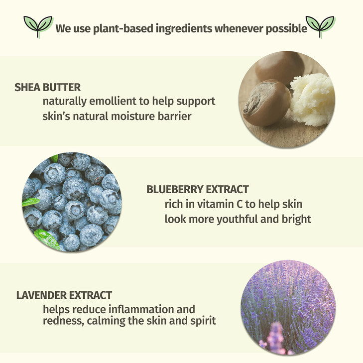 Blueberry Lavender & Chamomile Herbal Day & Night Softening Body Silk