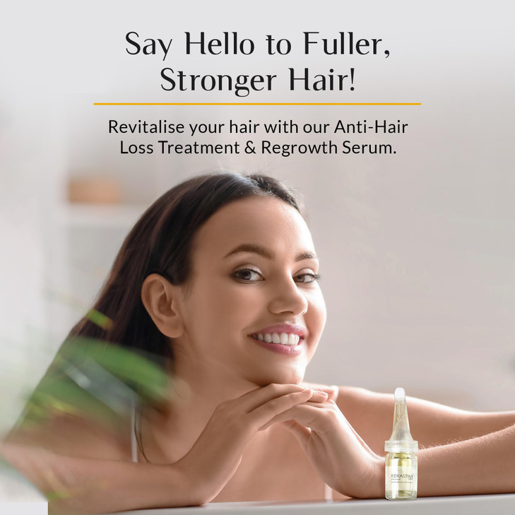 Kerastim Pro Biotin Conditioner - More Effective Than Shampoo Set For Hair Growth | Thickening Hair Loss Serum Treatment | Regrowth Conditioner for D